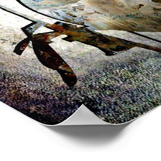 Drummer, Copyright Karen J Williams Poster (Hoek)