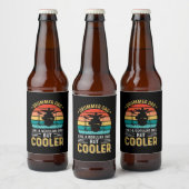 Drummer Dad Bier Etiket (Flessen)