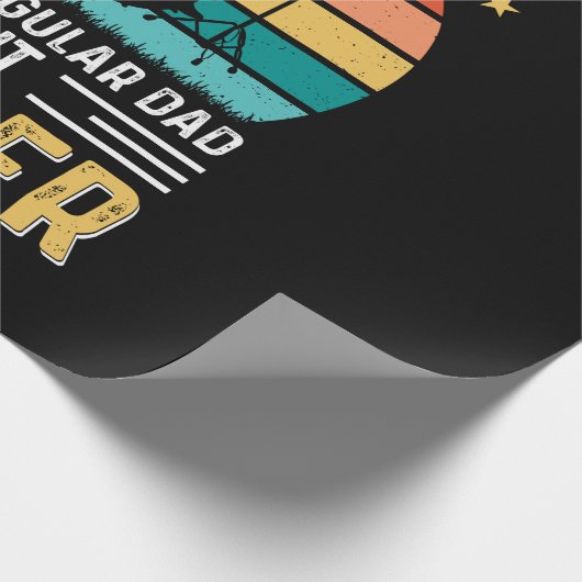 Drummer Dad Cadeaupapier (Hoek)