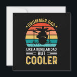 Drummer Dad Kaart<br><div class="desc">Drummer Dad</div>