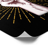 Drummer Drum Sticks Hand Rock Poster (Hoek)