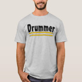 drummer drum sticks t-shirt (Voorkant)