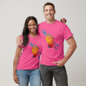 Drummer Drum Stokken Percussie Liefhebber Rock T-shirt (Unisex)