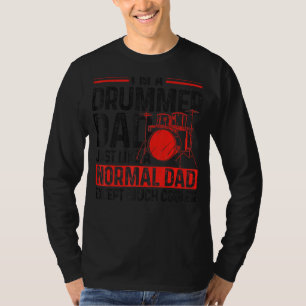 Drummer Drum zette pap pap pap Vintage ik ben dr. T-shirt