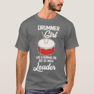 Drummer Drummen Percussie T-shirt
