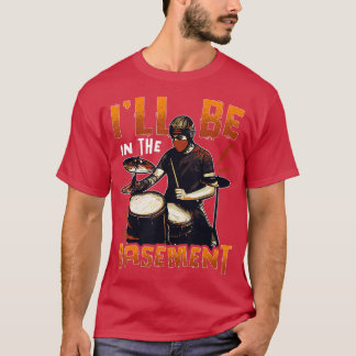 Drummer Drummer s voor heren drumset T-shirt
