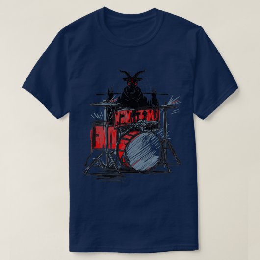 Drummer drums Drummer drums T-shirt (Design voorkant)