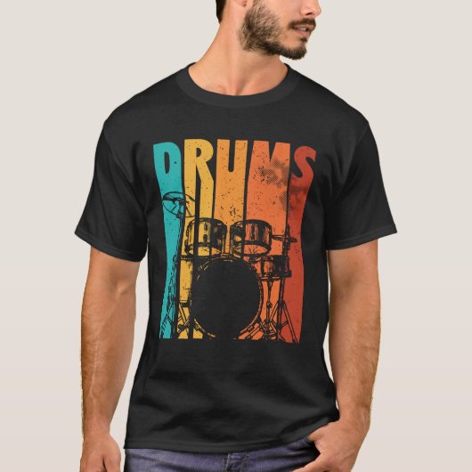 Drummer Drums | Drummer Gift T-shirt (Voorkant)