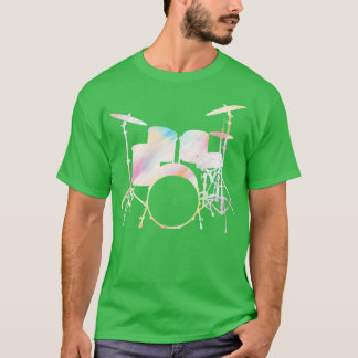 Drummer Drums Drumsticks Muzikant Outfit 7 T-shirt