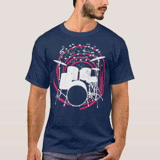 Drummer Drums Drumsticks Muzikant Outfit 9 T-shirt