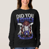 Drummer Drums Music Drum Set Drumming Instrument P Trui (Voorkant)