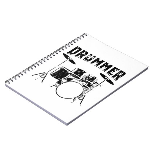 Drummer | Drums Musical Instrument Gift Idea Notitieboek (Linkerzijde)