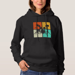 Drummer Drumset  Hoodie