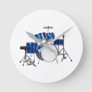 **DRUMMER-DRUMSET** KLOT RONDE KLOK