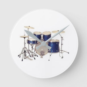 **DRUMMER-DRUMSET** KLOT RONDE KLOK