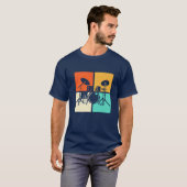 Drummer Drumset T-shirt (Voorkant volledig)