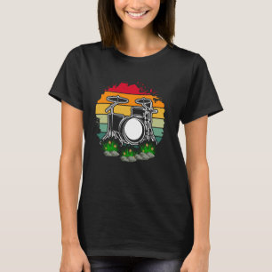 Drummer Drumset  T-shirt