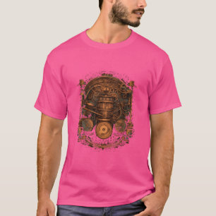 Drummer Drumstel Steampunk Drumstel Drummen Drums T-shirt