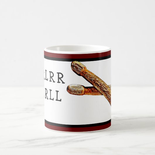 Drummer Drumstick Paradiddle RLRR Snare Drumming Koffiemok (Center)