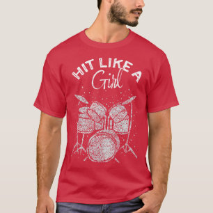Drummer Drumsticks Drum Kit T-shirt