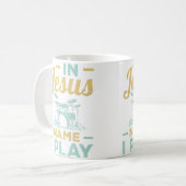 Drummer En Jezus Christen Koffiemok (Voorkant links)
