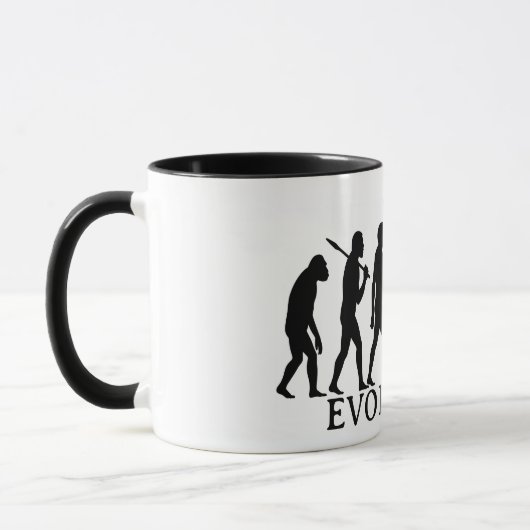 Drummer Evolutie Mok (Links)