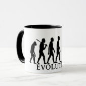 Drummer Evolutie Mok (Voorkant links)