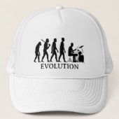 Drummer Evolutie Trucker Pet (Voorkant)