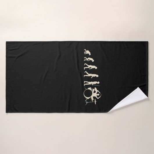Drummer Evolution Badhanddoek (Badhanddoek)