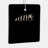 Drummer Evolution Keramisch Ornament (Rechts)