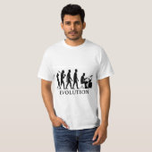 Drummer Evolution T-shirt (Voorkant volledig)