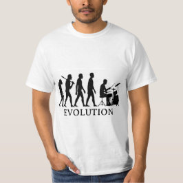 Drummer Evolution T-shirt