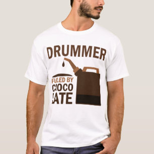 Drummer (Funny) Chocolate T-shirt