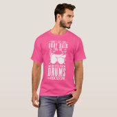 Drummer Funny Drum Kit T-shirt (Voorkant volledig)