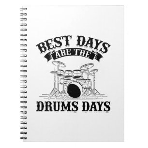 Drummer Gezegden   Drumms Musical Instrument Gift Notitieboek