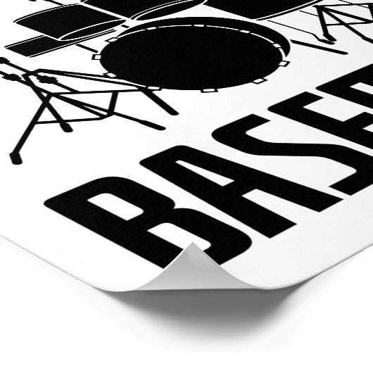 Drummer Gift, Drums Lover - drum Poster (Hoek)