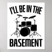 Drummer Gift, Drums Lover - drum Poster (Voorkant)