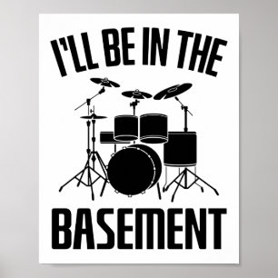 Drummer Gift, Drums Lover - drum Poster