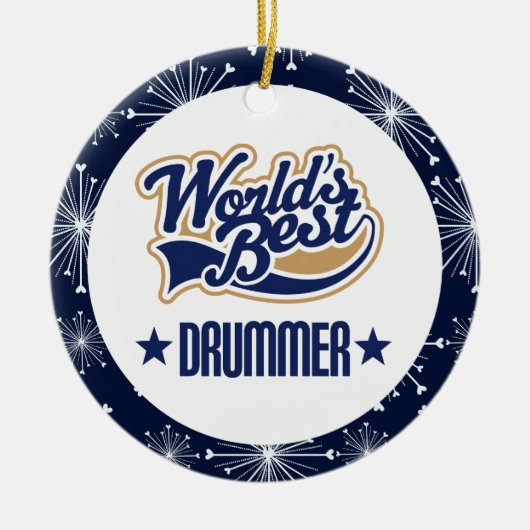 Drummer Gift Ornament (Voorkant)