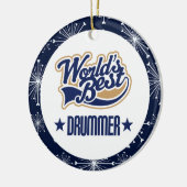 Drummer Gift Ornament (Links)