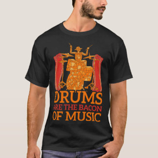 Drummer Gift Rock Music Percussion Drums T-shirt