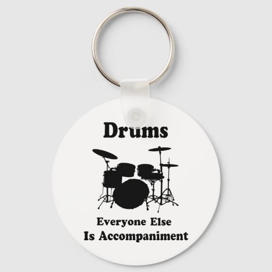 Drummer Gift Sleutelhanger (Voorkant)