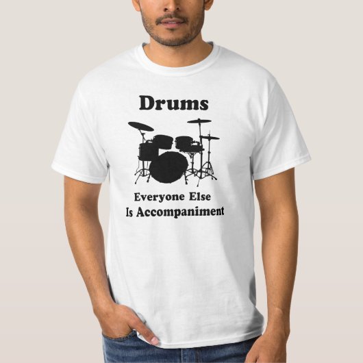 Drummer Gift T-shirt (Voorkant)