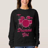 Drummer Girl | Drums Drummer Gift Trui (Voorkant)