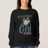 Drummer Girl | Drums Drummer Gift Trui (Voorkant)