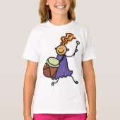 Drummer Girl T-shirt (Voorkant)