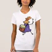 Drummer Girl T-shirt (Voorkant)