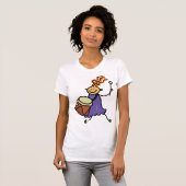 Drummer Girl T-shirt (Voorkant volledig)