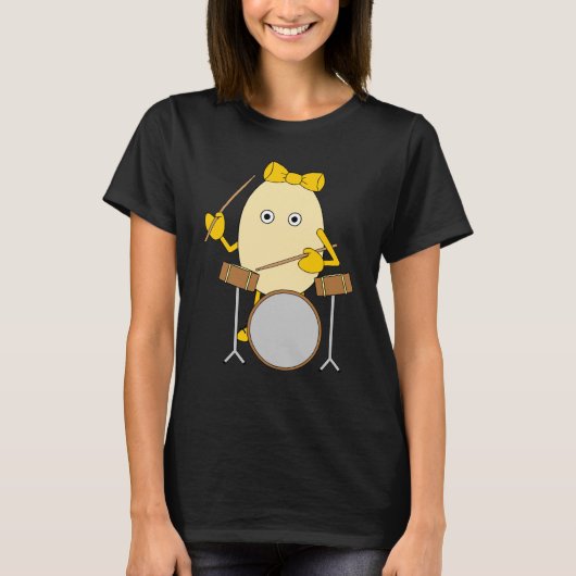 Drummer Girl T-shirt (Voorkant)