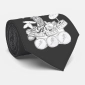 Drummer Guy Stropdas (Opgerold)